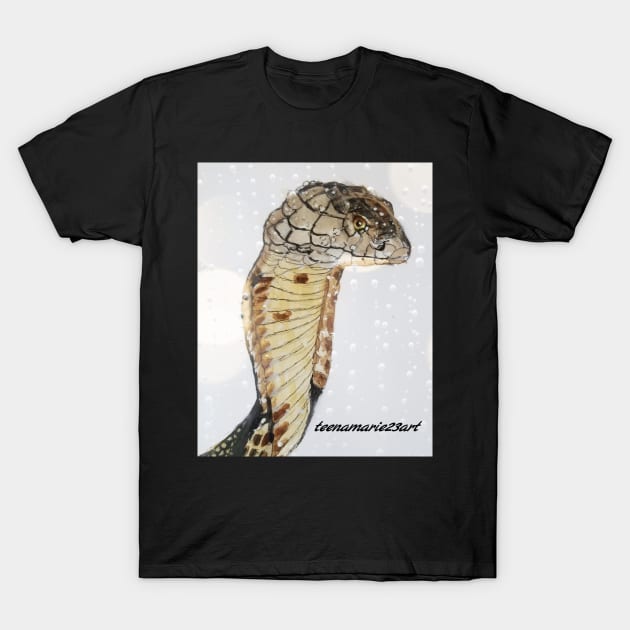 Snake T-Shirt by teenamarie23art